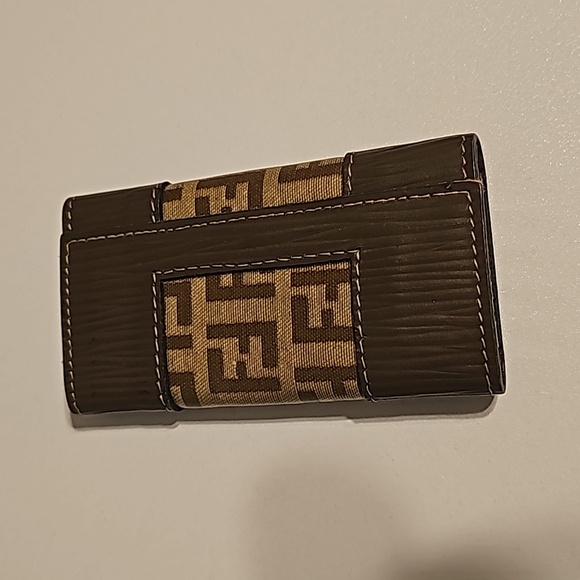 Fendi keyholder Unisex Brown and Tan - Picture 1 of 12